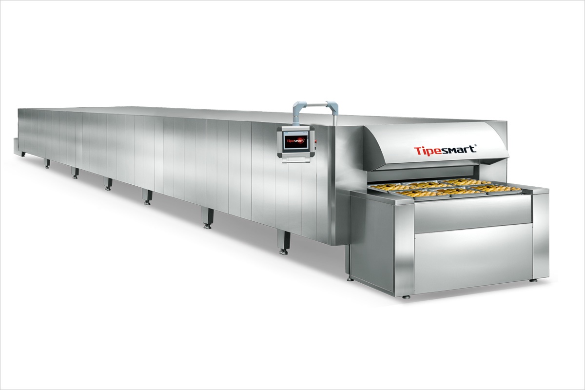 How does the tunnel oven work?