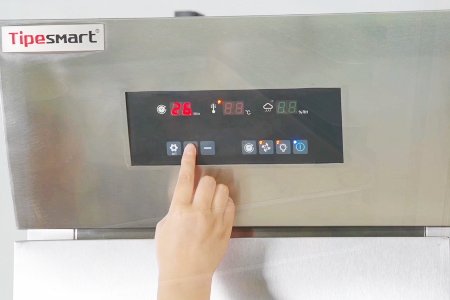 Features of the direct proofing cabinet